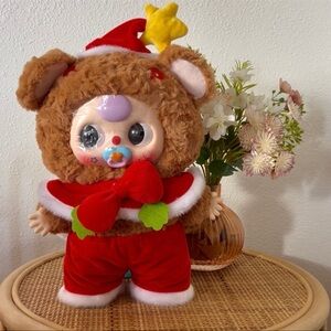 Baby three 400% Merry Christmas - Gingerbread Bear w/ Paci